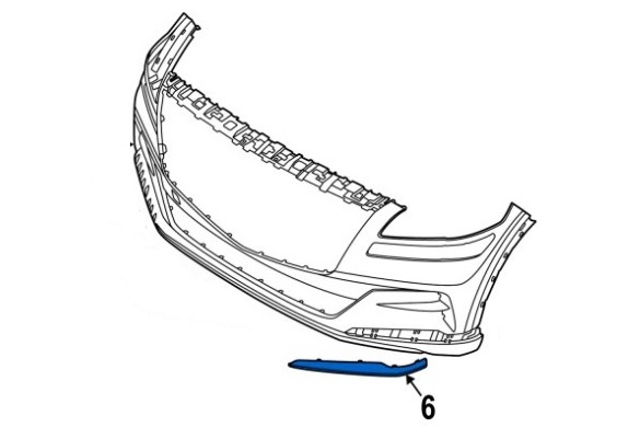 ������������� �������� ��������� ������� Genesis GV80 ������������ 86595T6000