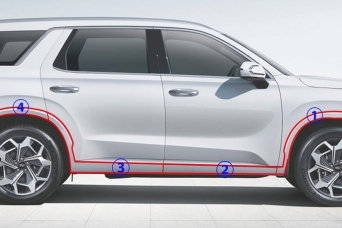 ������� �������� ������ � ���� Hyundai Palisade 2022- ������������ Mobis