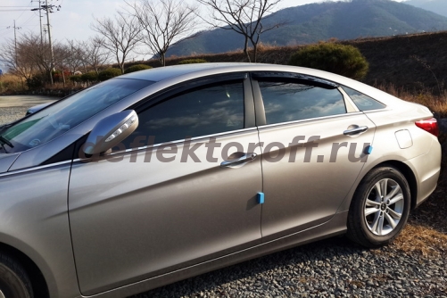 ���������� ������� ���� Hyundai Sonata YF autoclover