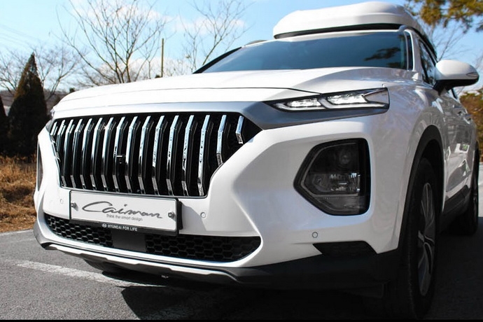 ������� ��������� Hyundai Santa Fe IV chrom