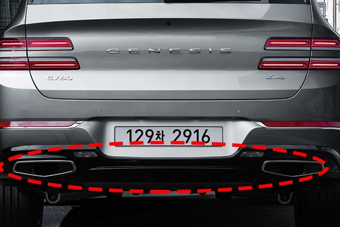 �������� ������� ������� Genesis GV80 ������������