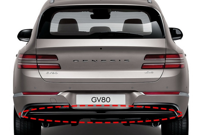 �������� ������� ������� Genesis GV80 ������